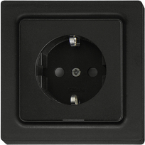 Eltako Schutzkontakt-Steckdose m. Oberteil ant/matt DSS55E-am (30055898)