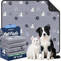Waterproof Reusable Pet Urine Pad - Absorbent, Washable Mat for Dogs & Cats 30x30 cm