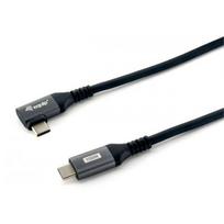 EQUIP Cable USB-C 2.0 100W Angled 3m Black