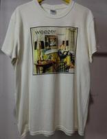 00-ųjų Weezer Maladroit Marškinėliai Balti Trumpomis Rankovėmis Roko Grupė vtg S-5XL Unisex Marškinėliai S