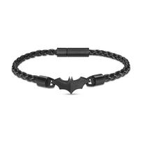 Policijos „Batman“ nerūdijančio plieno apyrankė GB0034701 x BATMAN išskirtinė dėžutė (Įtraukta policija) sidabras