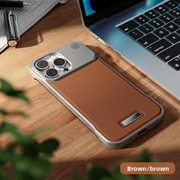 Luxury Magnetic PU Leather Aromatherapy Case For iPhone 17 Air 11 12 13 14 15 16 Pro Max Plus Wireless Charging Borderless Case For iPhone 14 Pro ruda