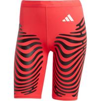 Adidas Adizero Control Patogūs vidutinio juosmens Slim Fit Trijų ketvirčių Laisvalaikio Šortai Moteriški šortai Raudoni Juodi IX8977 XS