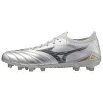 Mizuno Morelia Neo 4 Beta Japonija Patogūs Patvarūs Neslystantys Atsparūs Dilimui Futbolo Batai Unisex Futbolo Batai Sidabriniai P1GA254004 39
