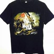 #Coldplay#Viva La Vida Juodi marškinėliai Perprintas Vintažiniai Unisex Vyriški Nauji Unisex Marškinėliai XXXL