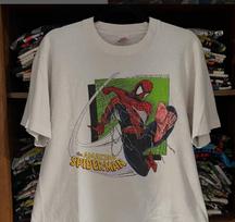 1991 Todd McFarlane Žmogus-voras Vintažiniai marškinėliai Perleidimas Dydis S-4XL Unisex marškinėliai L