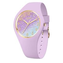 ICE-WATCH Blizgantis alyvinis 022570 31mm Kvarcinis silikoninis moteriškas laikrodis violetinė