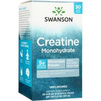 Creatine Monohydrate 30 Stick Packs - Unflavored - Swanson