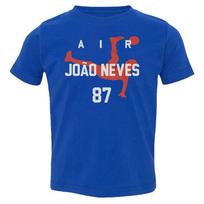 Air Joao Neves 87 Tribute - Paryžiaus Futbolo Gerbėjai Kūdikių Marškinėliai Unisex Marškinėliai XXL