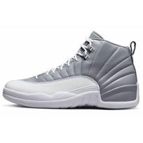 Air Jordan 12 Retro Stealth Vyriški sportbačiai Pilki Balti Vėsiai Pilki CT8013-015 44