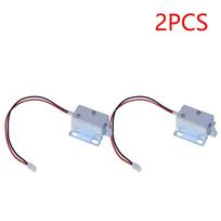 2-5 vnt. DC 5V-6V 12V Magnetinis užraktas Mini mažo dydžio solenoidinis elektromagnetinis elektroninis spintelės valdymo spintelės stalčiaus durų užraktas