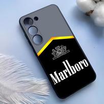 Cigarette-M-Marlboross Phone Case For Samsung S25 Ultra S24 S23 S22 S21 S20 Plus Fe Galaxy A54 A53 A34 A25 Silicone Cover Samsung S25
