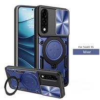 Šarvuotas apsauginis slankiojančio objektyvo telefono dėklas, skirtas OnePlus Nord 5 5G, su automobiliniu magnetiniu laikikliu ir stoveliu žiedu, One Plus 1+ Nord5 5G Funda OnePlus Nord 5
