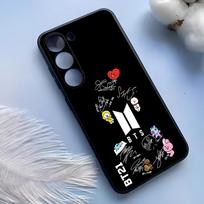 Karštas-B-BTS-S telefono dėklas, skirtas Samsung S25 Ultra S24 S23 S22 S21 S20 Plus Fe Galaxy A54 A53 A34 A25 Silikoninis dangtelis Samsung S23