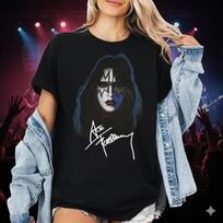 Ace Frehley 70-ųjų Muzikos Gerbėjo Dovana Viršus Klasikinės Grupės Gerbėjo Dovana Viršus Marškinėliai Unisex Marškinėliai S
