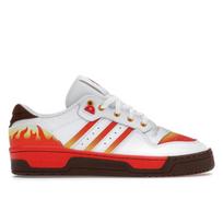 Demon Slayer x adidas Rivalry Low Rengoku Vyriški sportbačiai Balti Debesies baltumo Raudoni JI3310 42⅔