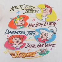 1990 m. Marškinėliai „Susipažinkite su Jetsons“ Medvilniniai marškinėliai Visų dydžių nuo S iki 234XL CO665 Unisex marškinėliai L yellow