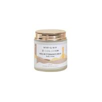 MARY & MAY Shea Butter & Rice Bran Body Cream - kūno kremas, 250 ml