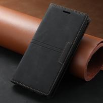 Xiaomi 13 12T odinis telefono dėklas Redmi Note10s Note 12 atverčiamas dangtelis, magnetinis, kortelių lizdai Xiaomi 11 ruda