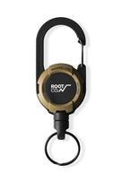 ROOT GRAVITY MAG REEL LITE with Magnet Carabiner Reel CO. (Coyote/Matte) Built-in ruda