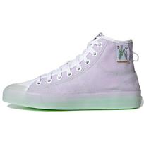 Adidas Nizza High RF Vynuogės Unisex Sportbačiai Violetinė Avalynė-Baltas Švytėjimas-Mėtinė GX2709 36