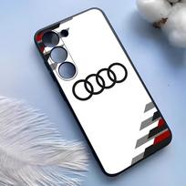A-Audies RS Sportinis automobilio telefono dėklas, skirtas Samsung S25 Ultra S24 S23 S22 S21 S20 Plus Fe Galaxy A54 A53 A34 A25, silikoninis dangtelis Samsung S21 Ultra