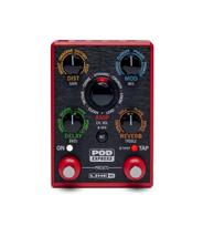 Line 6 Ampelių Simuliatorius Procesorius POD EXPRESS GITARAI Amp/Efektai Multi-Efektai
