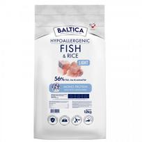 BALTICA Nutraceutic Hypoallergenic Light M Fish with rice – sausas maistas šunims – 12kg
