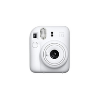 Fujifilm Instax Mini 12 Camera + Instax Mini Glossy Film (10 pack) | Caly White | 800