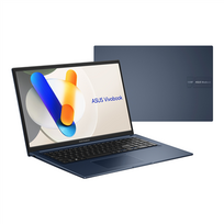 ASUS Vivobook 17 X1704VA-AU1152W | Quiet Blue | 17.3" | IPS | FHD | 1920 x 1080 pixels | 60 Hz | Anti-glare | Intel Core i5 | 120U | 16GB | DDR5 | 512GB Solid-State Drive | Intel Graphics | Windows
