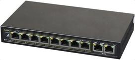 Pulsar S108 network switch Fast Ethernet (10/100) Power over Ethernet (PoE) Black