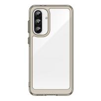 Dėklas Su Lanksčiu Rėmeliu, Skirtas "samsung Galaxy A36", "outer Space Case" - Skaidrus, Juodas