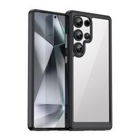 Silikoninė įmautė Su Geliniu Rėmeliu, Skirta "samsung Galaxy S25 Ultra Outer Space Case" - Juoda