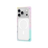 "iphone 17 Pro Max Omni Magsafe" Dėklas - Skaidrus Ir Violetinis