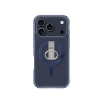 Dėklas "iphone 17 Pro Max Titan Pro Grip Ring Set Magsafe" - Mėlynas