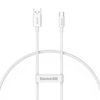 Kabelis Usb-a - Usb-c "superior Series" 100w 25 Cm - Baltas