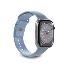 Silikoninis Dirželis "apple Watch" 38 40 41 Mm "icon" šviesiai Mėlynos Spalvos - 2 Vnt.
