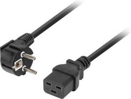 Lanberg | CEE 7/7- to IEC 320 C19 power cord, 16A VDE | CA-C19C-10CC-0018-BK CA-C19C-10CC-0018-BK | 5901969409796