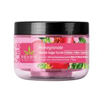HEMPZ POMEGRANATE HERBAL SUGAR kūno šveitiklis, 176 g