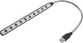 Super ryškus nešiojamojo kompiuterio LED apšvietimas, USB, 1 vnt.