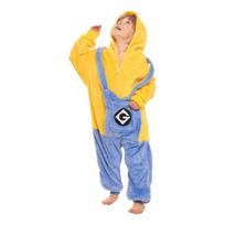 Vaikiška Pižama Kigurumi Miniono Kostiumas Geltonas 105-115 Cm, 105-115 cm