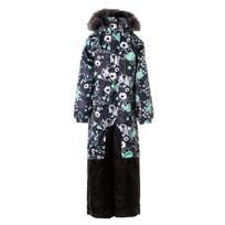 Huppa Vaikų žieminis kombinezonas FENNO 2, MINT PATTERN/ BLACK, 98
