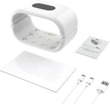 24 LED dviguba UV dervos lempa, maitinama per USB