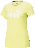Marškinėliai moterims Puma, geltoni, S