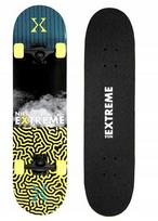 Medinė riedlentė vaikams Abec-7 ratai 54mm ilgis 78cm Nils Extreme