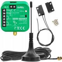 Valdiklis vartams Wifi 2-kan. su antena ir durų jutikliu Supla Zamel