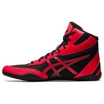 Asics Matcontrol 3 juodi klasikiniai raudoni vyriški sportbačiai 1081A053-002 42