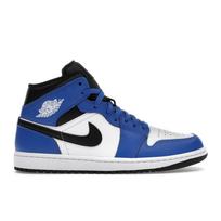 Air Jordan 1 Mid Game Royal Vyriški Sportbačiai Mėlyni Juodi Balti DQ8426-402 40.5