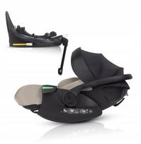Pasukama automobilinė kėdutė su ISOFIX baze EasyGo Buz Pro XTD I-Size 0–13 kg, Taupe