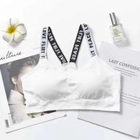 Seksuali berankovė palaidinė su įsiūta sportine liemenėle, kvėpuojanti, vientisa, korseto tipo, sportinė apranga sportui salėje ir lauke, didelio elastingumo, graži nugara, moterims One Size white